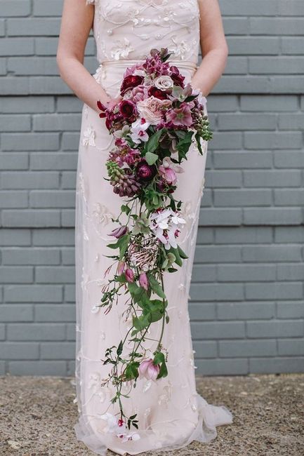 Inspirações buquê cascata 💐 8