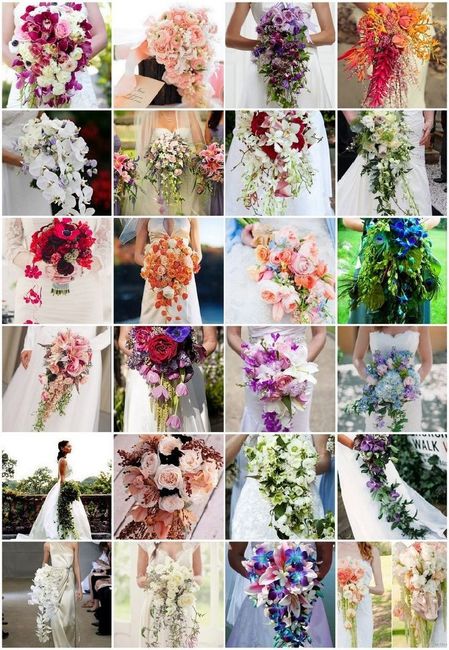 Inspirações buquê cascata 💐 10