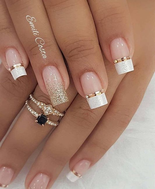 Inspirações de unhas para o grande dia 💅 9