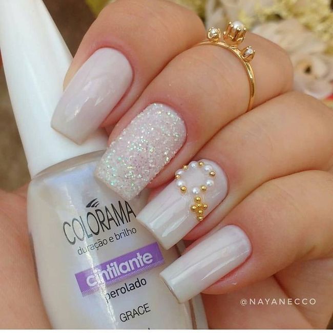 Inspirações de unhas para o grande dia 💅 13
