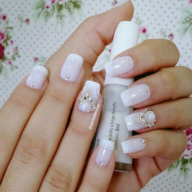 Inspirações de unhas para o grande dia 💅 15