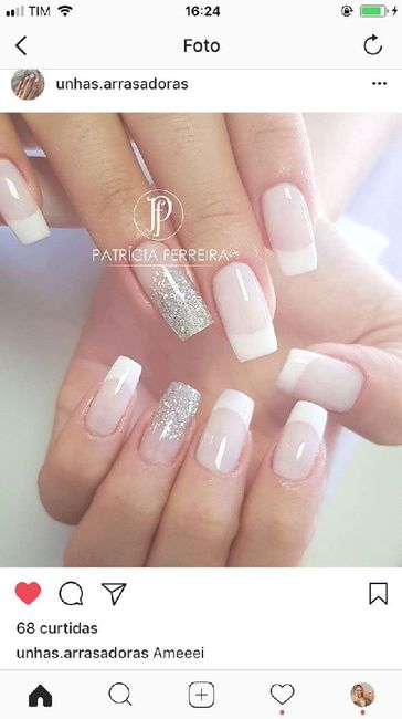 Inspirações de unhas para o grande dia 💅 19