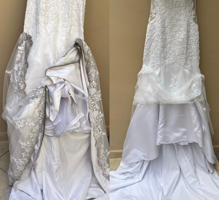 Onde lavar o vestido de noiva? 10