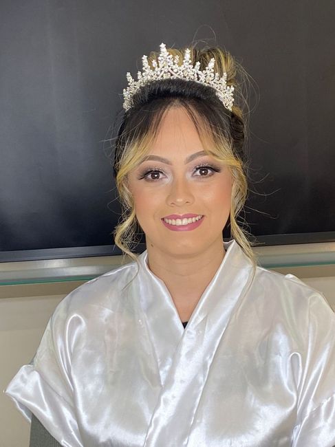 Teste de make e penteado #faltam50dias - 2
