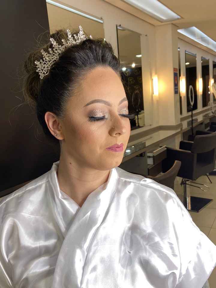 Teste de make e penteado #faltam50dias - 1