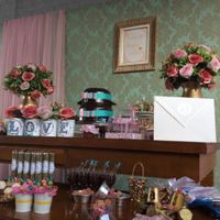 mesa com convite