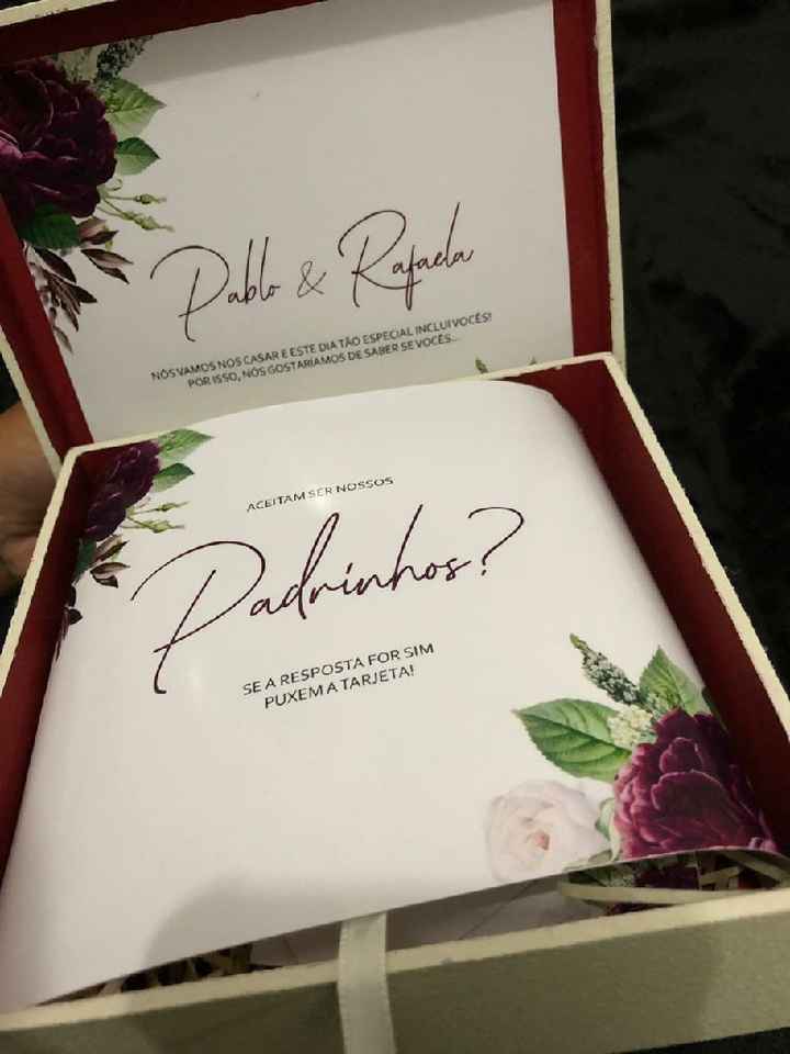 Caixa dos padrinhos - 2