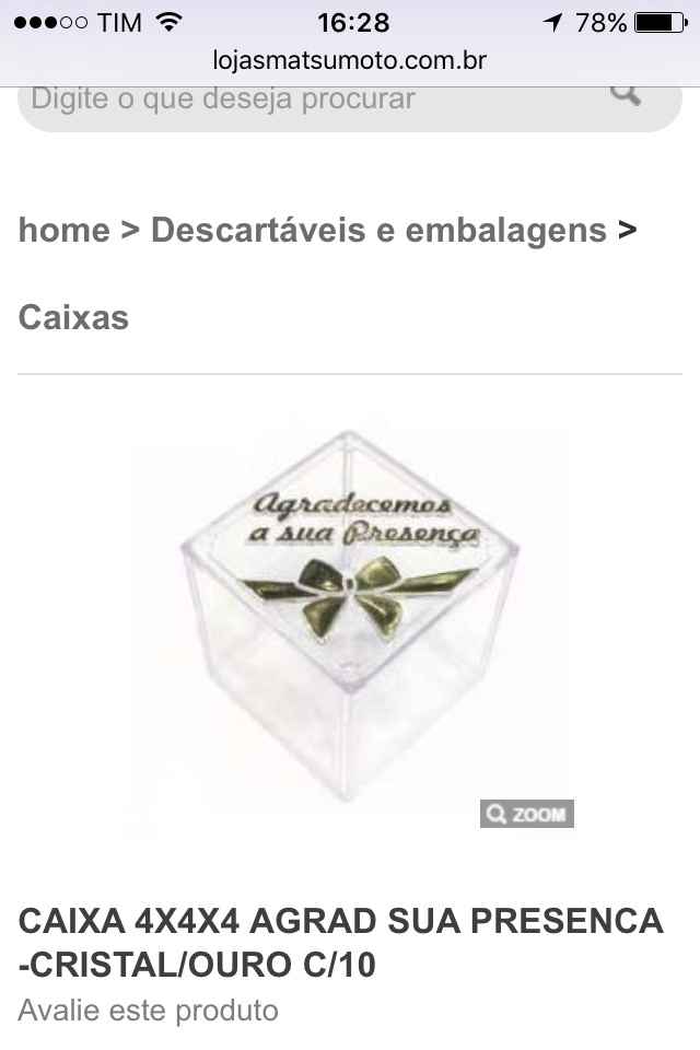 Lembrancinha - 1