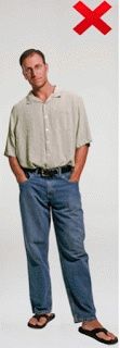 E não poderiamos esquecer deles, aqueles tios que colocam uma calça jeans e uma camisa de botão e se