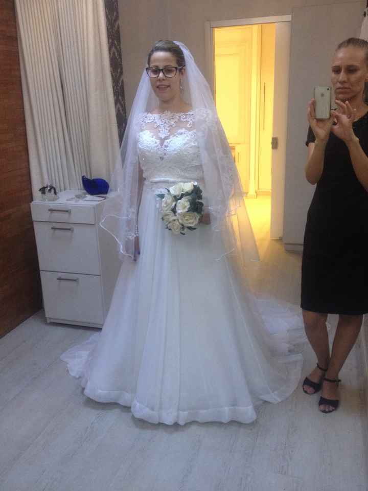  Meu vestido#primeiraprova#vem ver - 2
