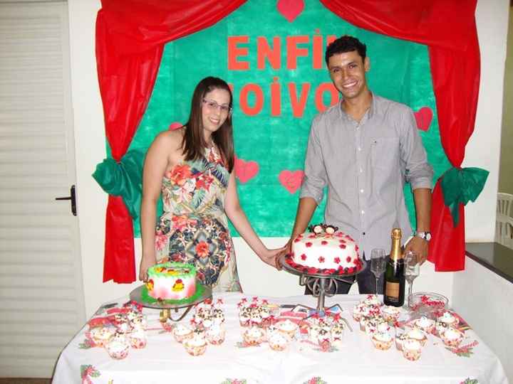 Eu e meu noivo
