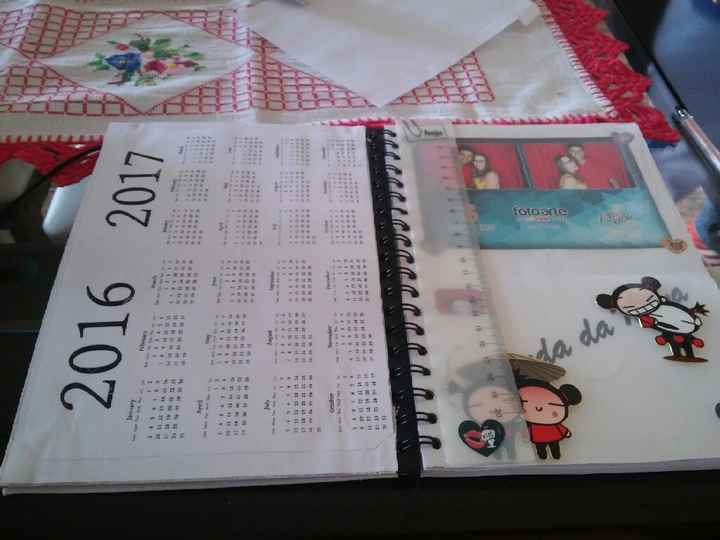 Minha agenda da noiva #diy#inlove*_* - 4