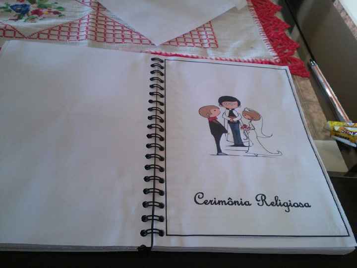 Minha agenda da noiva #diy#inlove*_* - 6