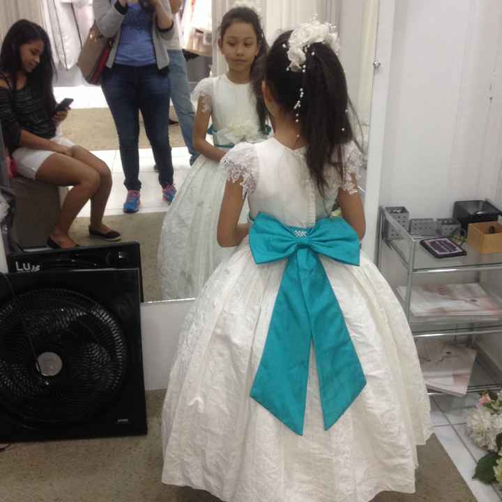 Vestido da minha florista? qual? - 2