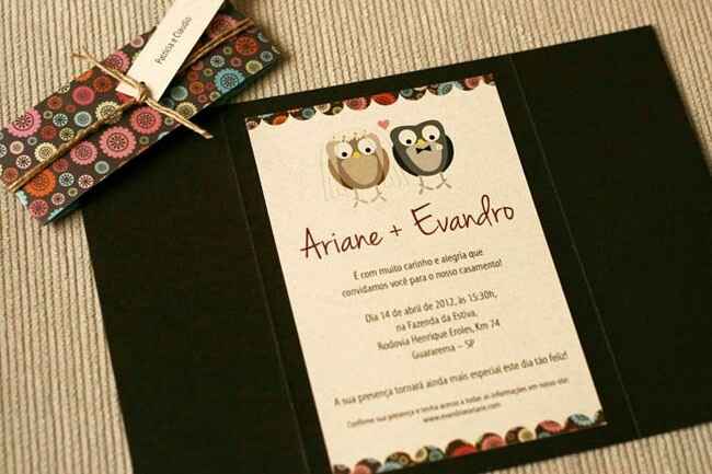 Convites de casamento - 2