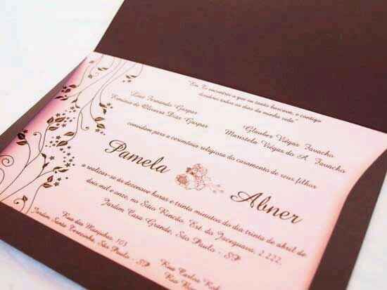 Convites de casamento - 3
