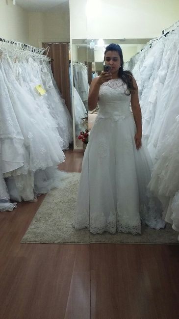 Prova do vestido - vem ver - 1