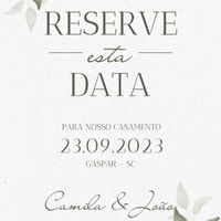 Seu Save The Date para o mundo ver! - 1