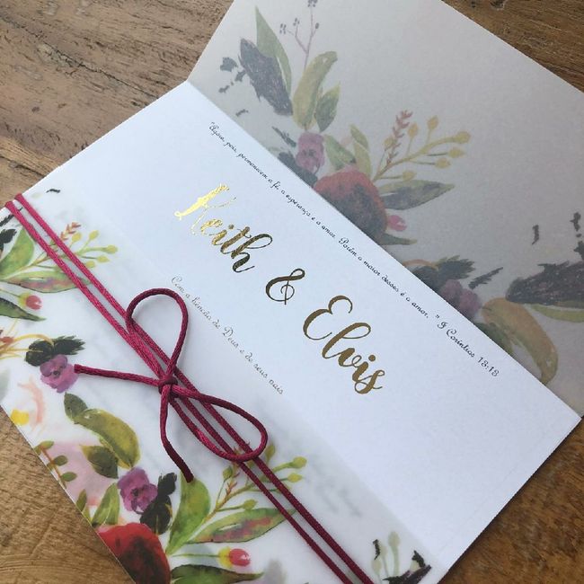 Meu convite de casamento, vem ver! - 2