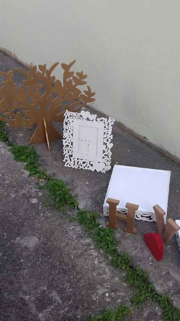 Ideias para noivinhas.. mdf, decoração,  noivado 13.02 - 1