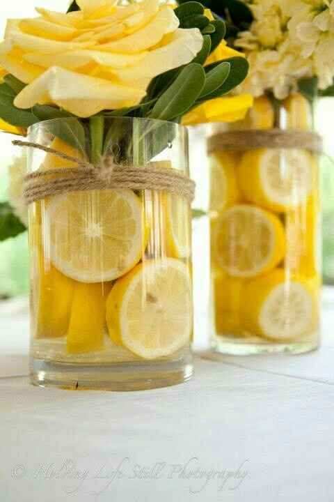 Decoração azul e amarelo - 6