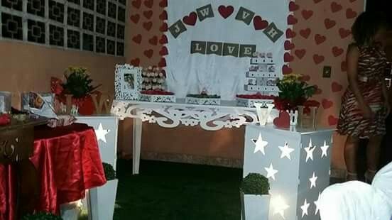 Ideias para noivinhas.. mdf, decoração,  noivado 13.02 - 5