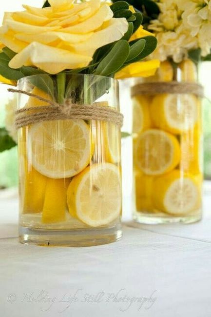 Decoração azul e amarelo - 6