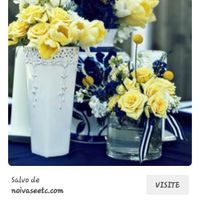 Decoração azul e amarelo - 3