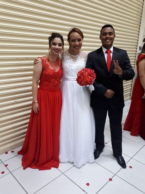 E a foto com a noiva né minha gente rs...