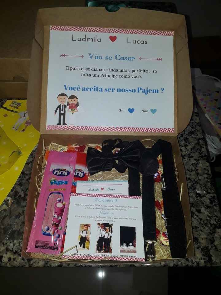 Caixinhas montadas