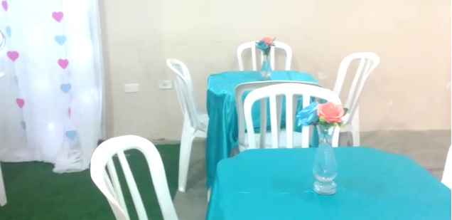Mesa dos convidados 