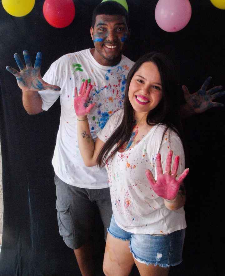 Nosso pre wedding colorido