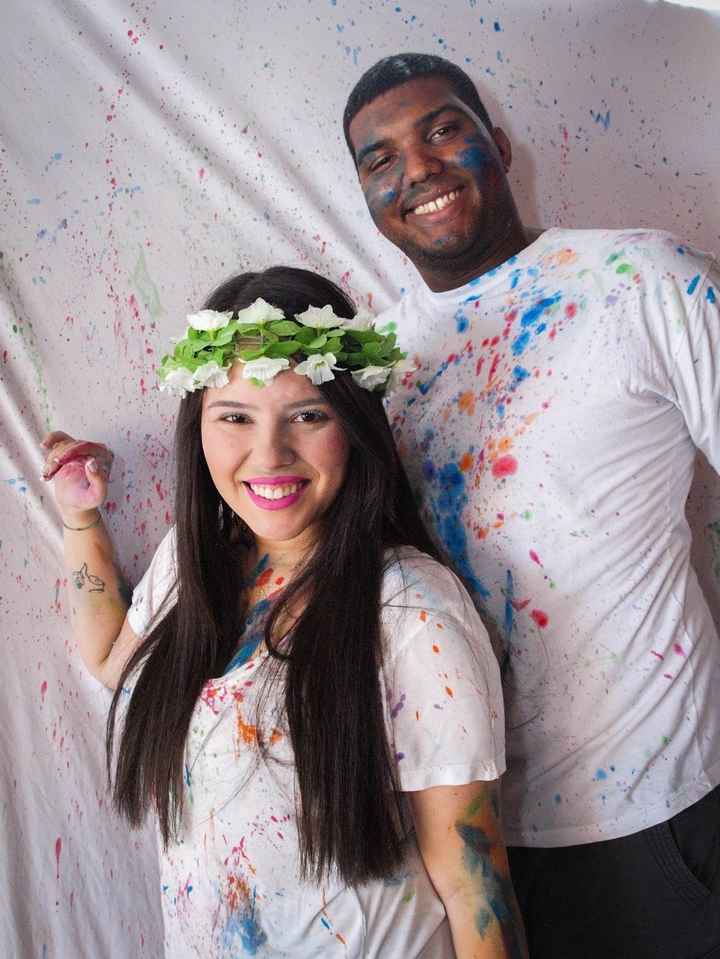 Nosso pre wedding colorido
