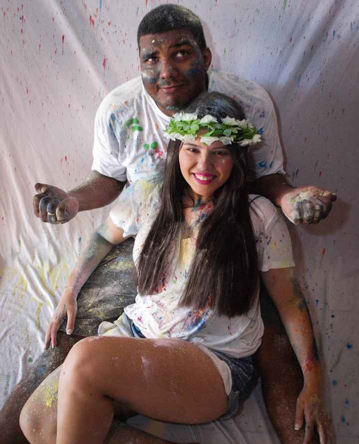 Nosso pre wedding colorido