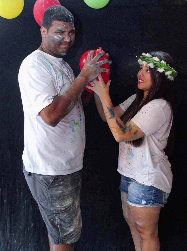 Nosso pre wedding colorido