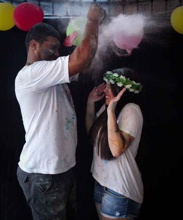 Nosso pre wedding colorido