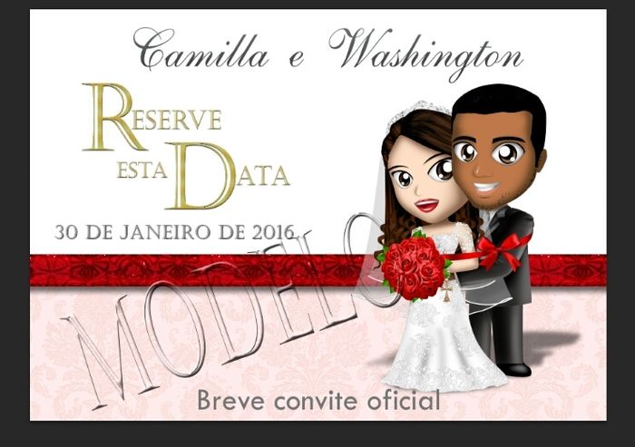 Meu save the date - 1