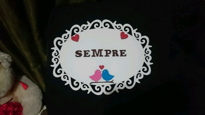 Placa das cadeiras dos noivos! - 2