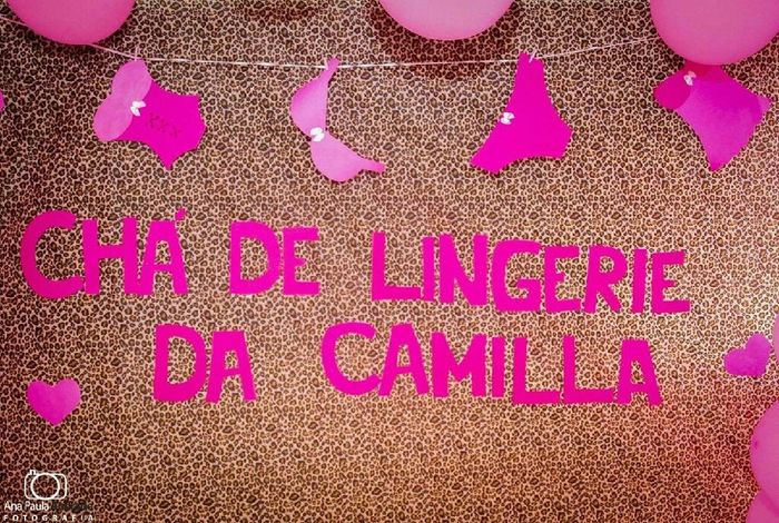 Chá de lingerie da camilla - 2