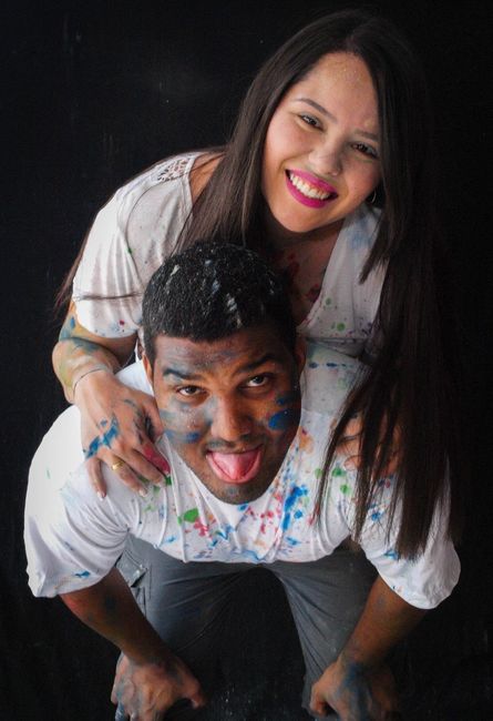 Nosso pre wedding colorido