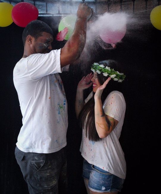 Nosso pre wedding colorido
