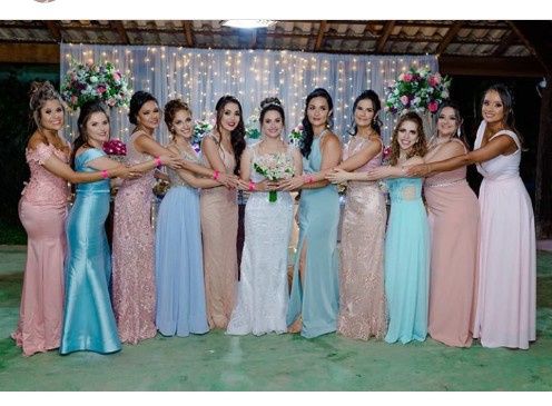 Madrinha com duas cores o que acham? 2