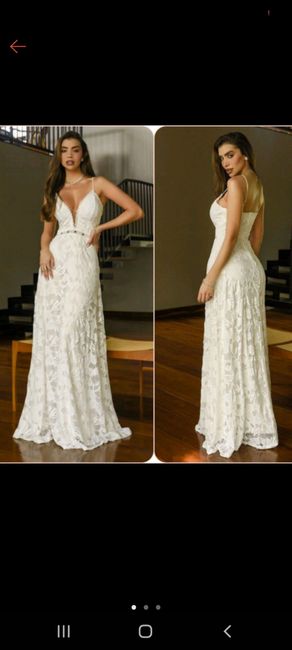 Vestido de Noiva na Shein - 1