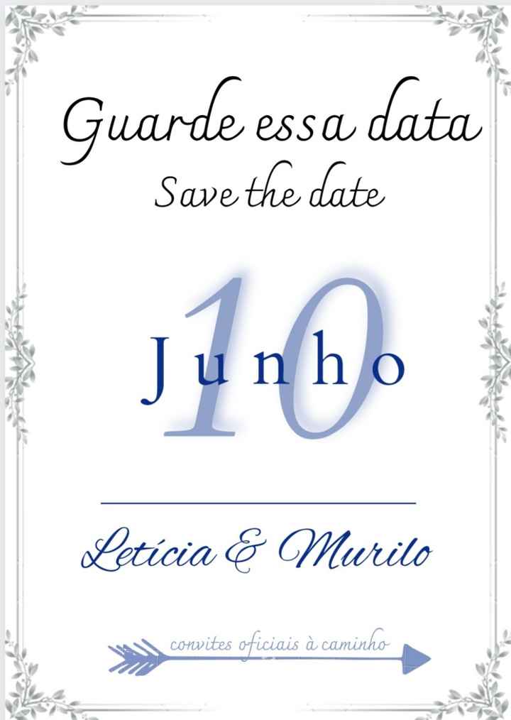 Save the date - post certo - 3