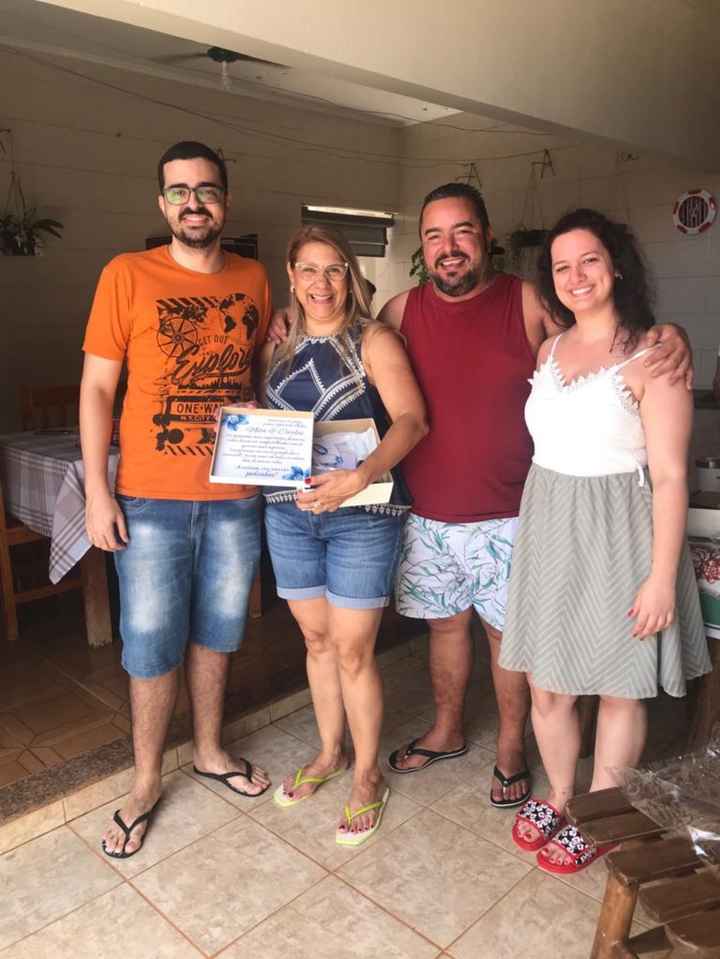 Entrega da caixa dos padrinhos e pais!! - 8