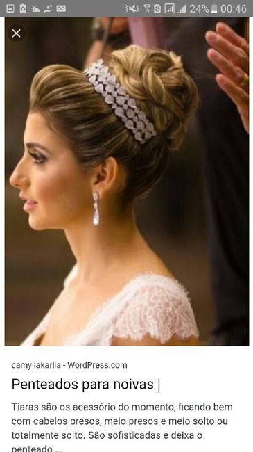 Corou ou tiara, cabelo preso ou solto? - 7