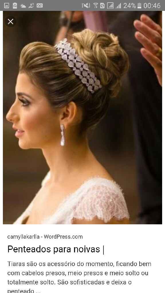 Corou ou tiara, cabelo preso ou solto? - 7