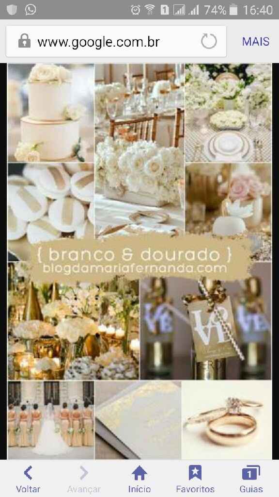  Cores do meu casamento! - 2