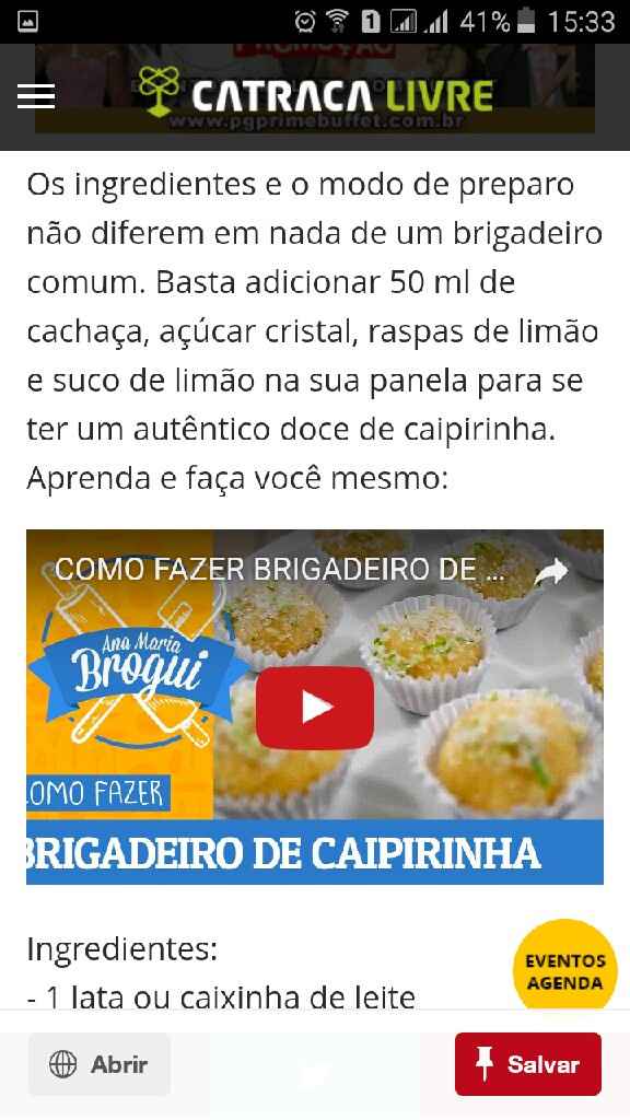 Quem vai fazer os próprios doces do casamento? compartilhe sua receita. - 1
