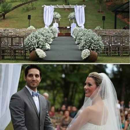 casamento ao ar livre